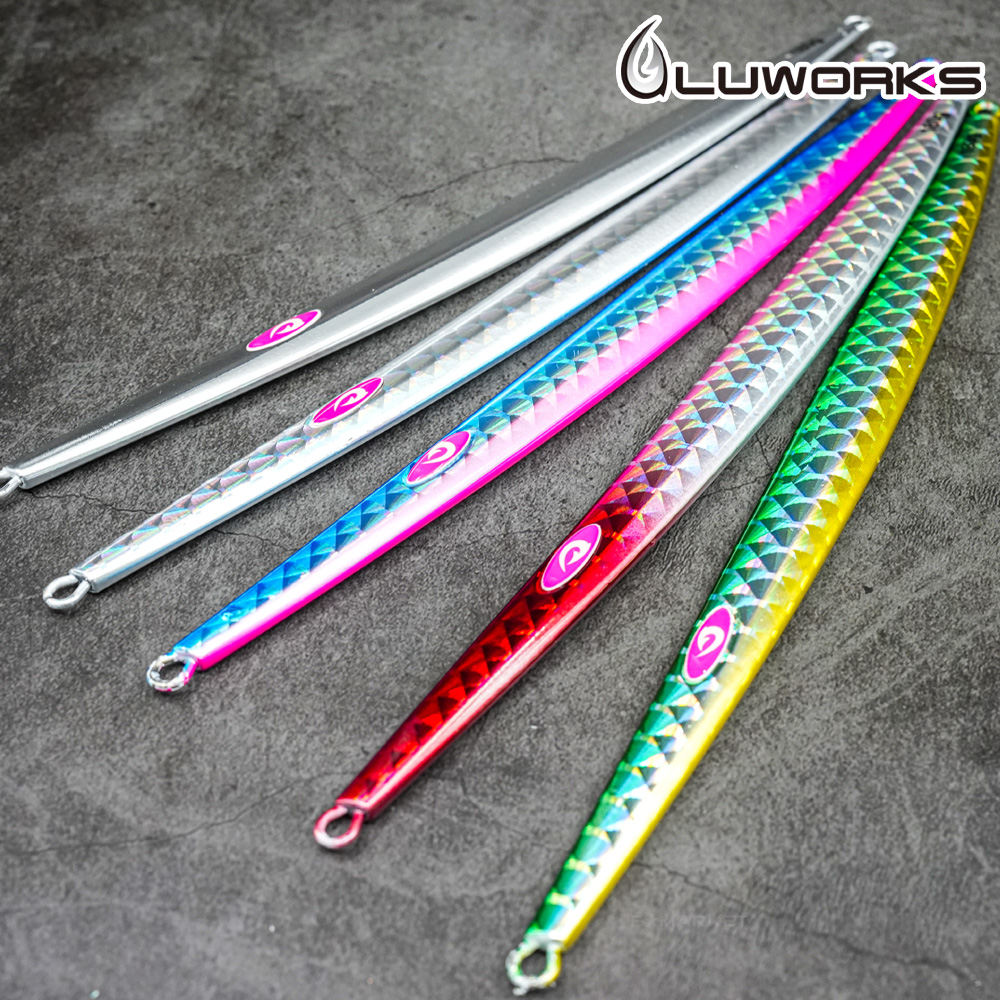 루웍스 LWJ-110 타르가 지그 빅게임 참치 부시리 방어 삼치 메탈 롱지그 180g - 상품 이미지