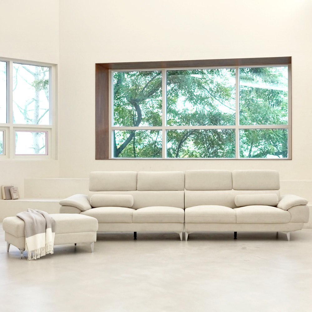 [웰퍼니쳐] 몬스터 플러스 아쿠아텍스 기능성 패브릭 5인 6인 소파