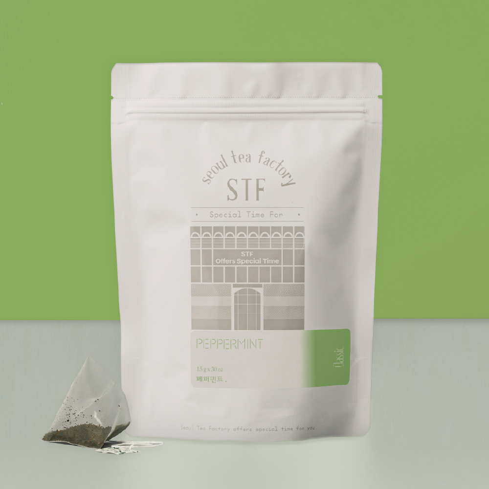 서울팩토리 페퍼민트 티백 (1.5gX30ea) 허브차 - 메인 이미지