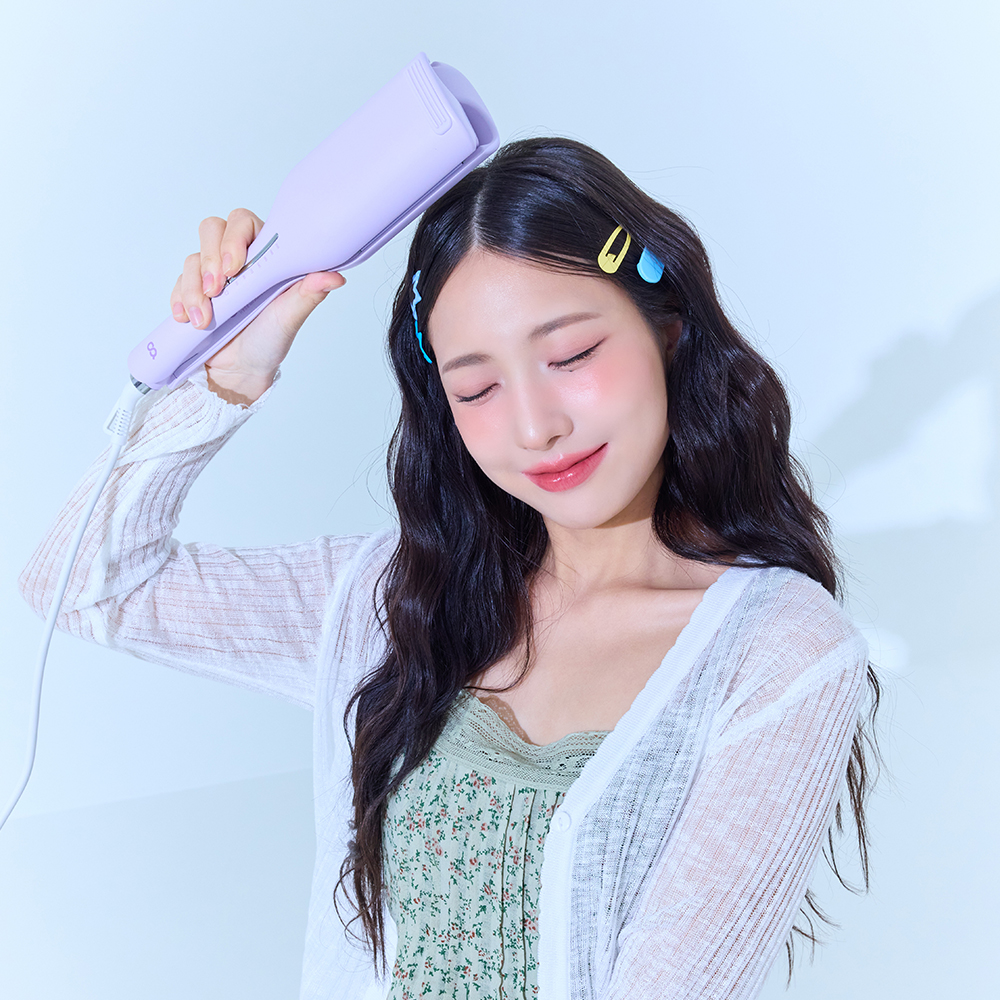 오아 이지 물결 고데기 웨이브 히피펌 볼륨 헤어 물결펌 고대기 프리볼트