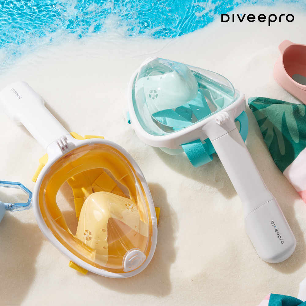 다이비프로 익스트림 풀페이스 스노쿨링 마스크 물안경 제품 이미지