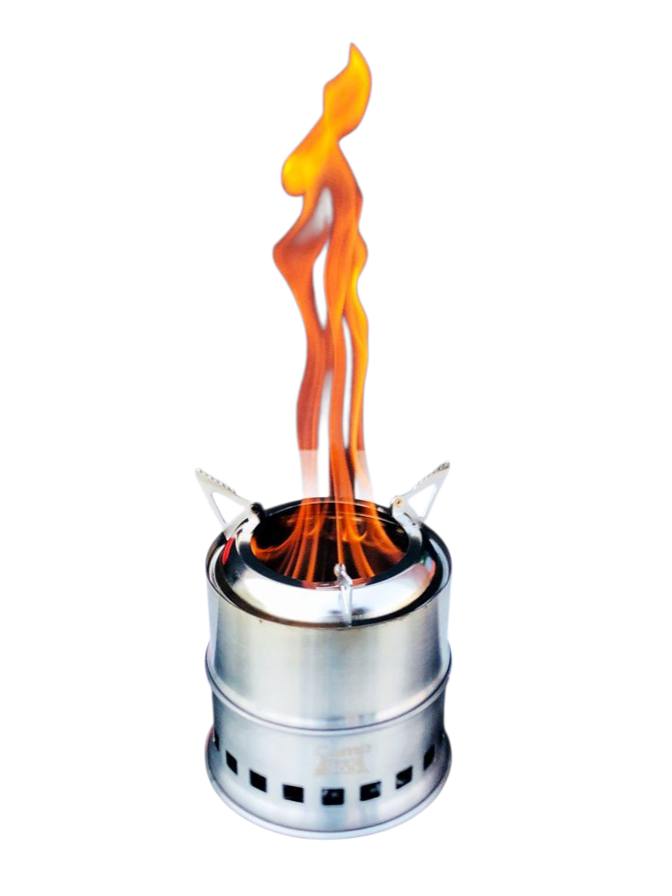 [캠프365] 캠핑 불멍 화로대 우드스토브 미니화로 우드 차콜 스타터 스토브 휴대용