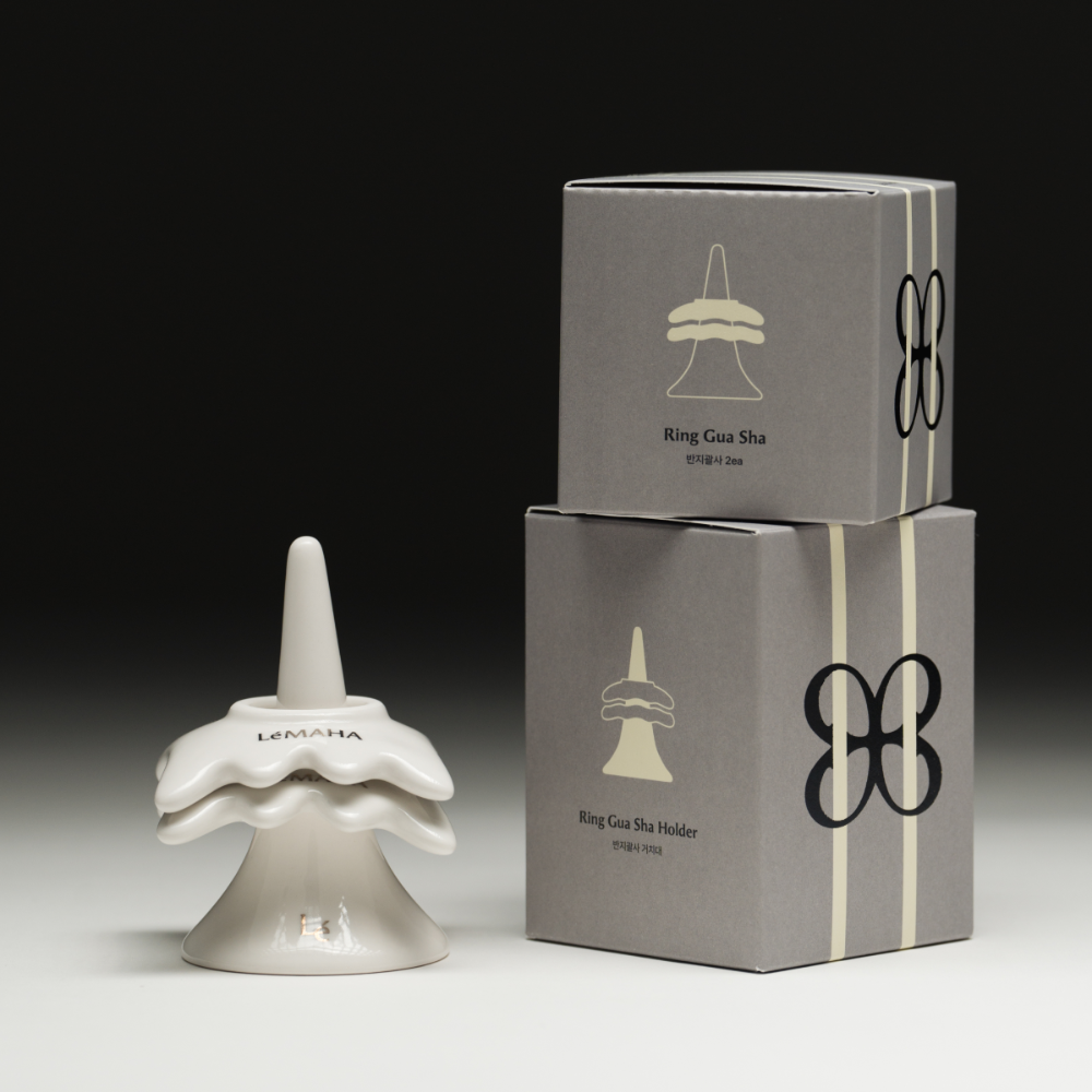 르마하 반지 괄사 팔자주름 경락 리프팅 림프 두피 얼굴 승모근 마사지