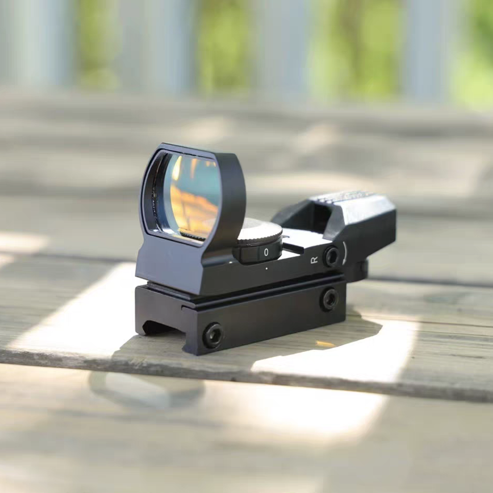 풀메탈 4패턴 오픈도트 레드닷 그린닷 도트사이트 20mm 마운트용 - 상품 이미지