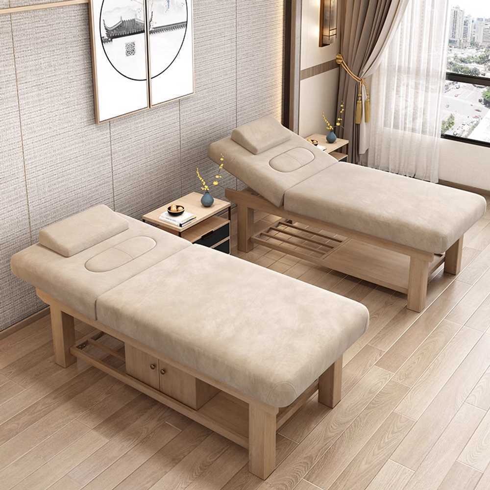 전문가용 경락마사지 침대 미용 설계 spa 시술 피부 185x70 - 상품 이미지