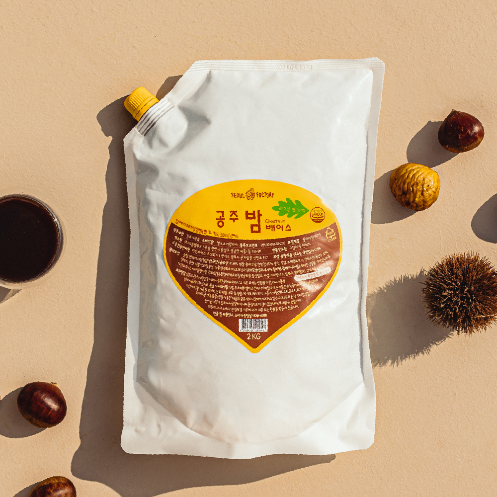 서울팩토리 공주 밤 베이스 2kg 스무디 - 상품 이미지