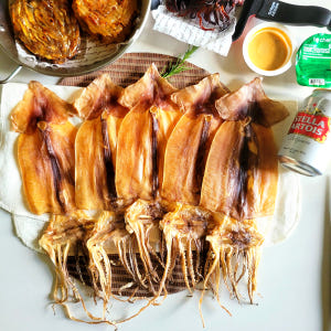 마른 건조 말린 건 오징어 5미 300g 몸통 280g 내외 맛있게 먹은 솔직 후기 - 상품 이미지 2