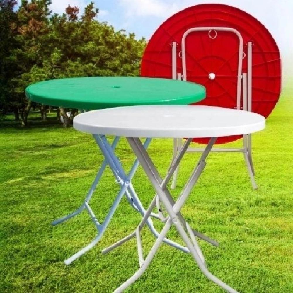 접이식 원형 간이 테이블 접는 폴딩 원형 테이블 야외