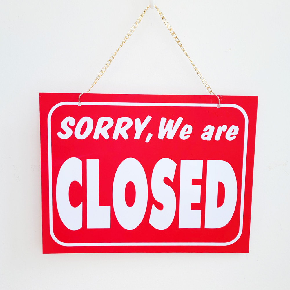 미국 스타일 OPEN CLOSED 안내판 G - 상품 이미지