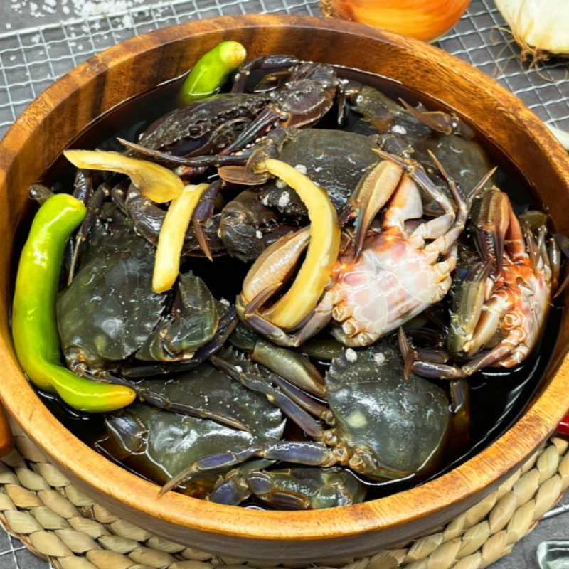 달큰 간장 돌게장 2.5kg 돌게 1kg(15미 내외), 간장 1.5kg[군산창고] - 상세 이미지 2