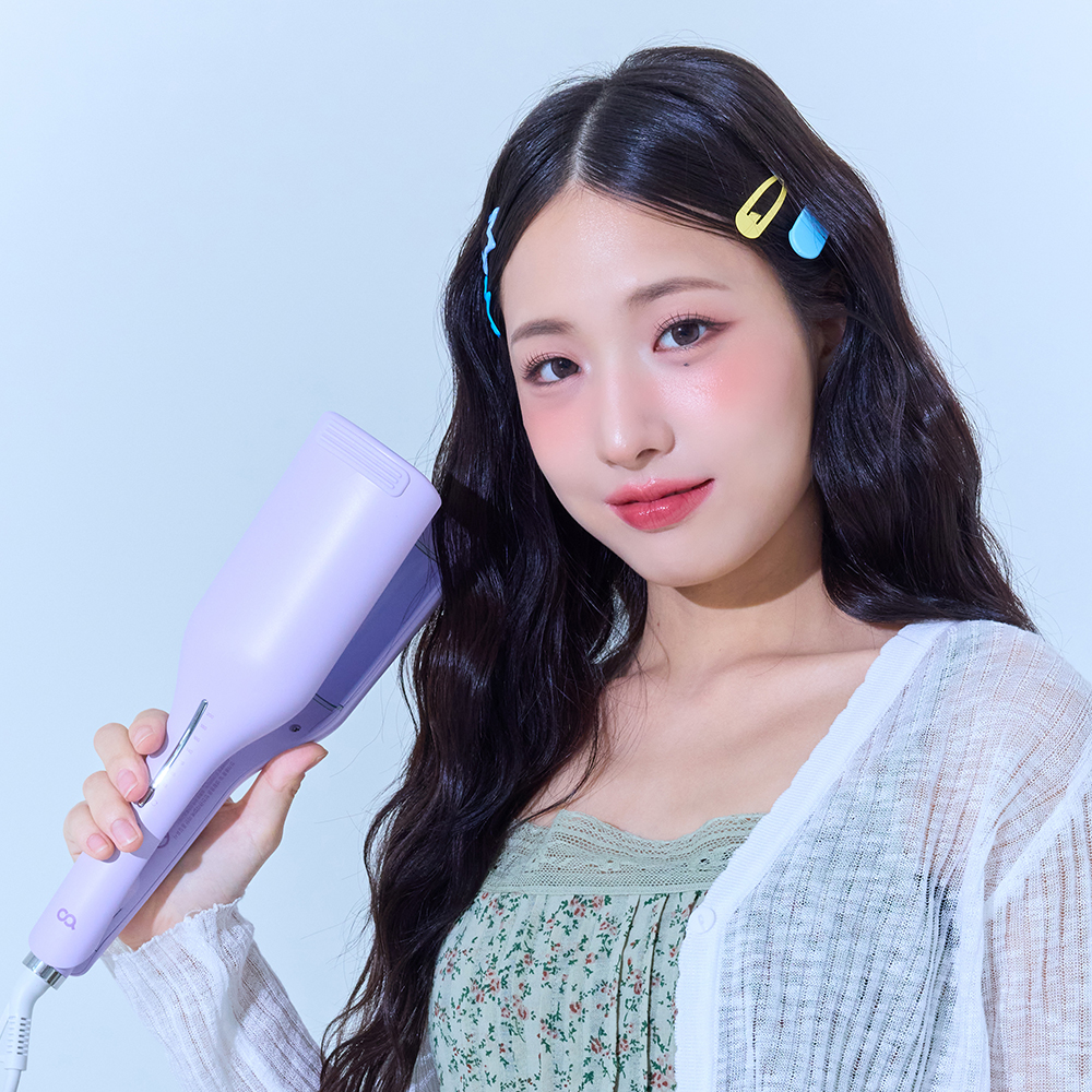 오아 이지 물결 고데기 웨이브 히피펌 볼륨 헤어 물결펌 고대기 프리볼트