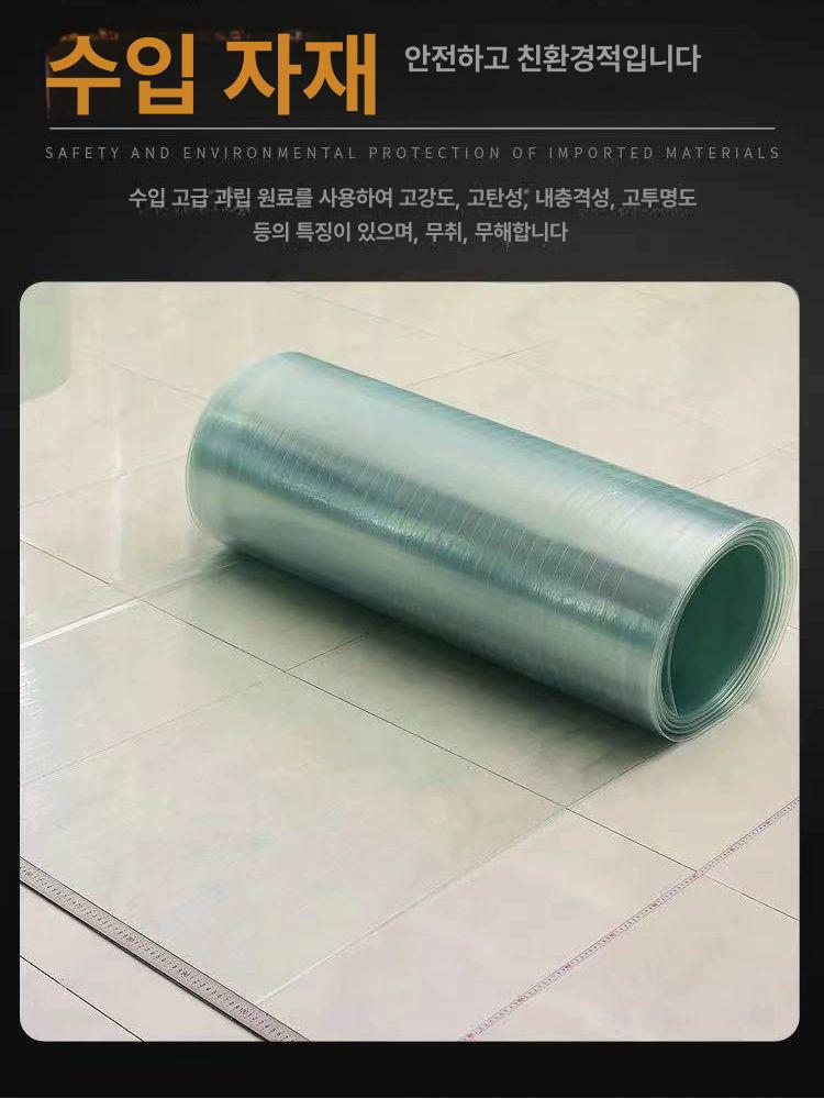복층 렉산 폴리카보네이트 넥산 투명색 골판 재단 0.8mm 두께 1m 너비 - 상세 이미지 2