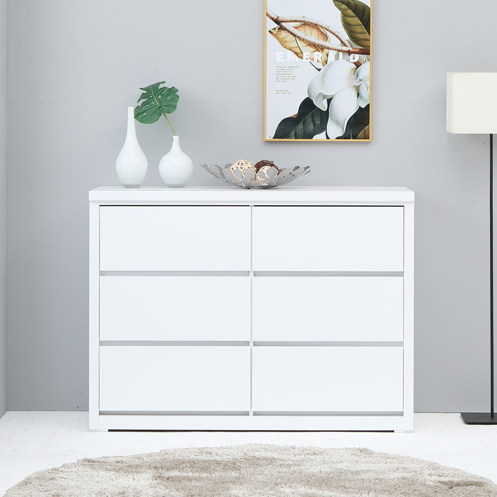 일린 옷 서랍장 드레스룸 광폭 와이드 수납장 1200x500x895mm, 3단, 네추럴
