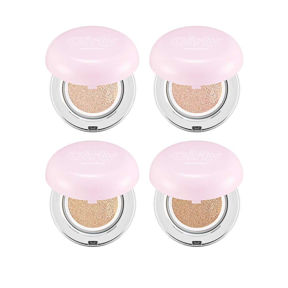 블레스문 걸리 세럼 쿠션 (4 colors) 카일리 제너 Pick 미백 주름개선 SPF50+ - 상품 이미지