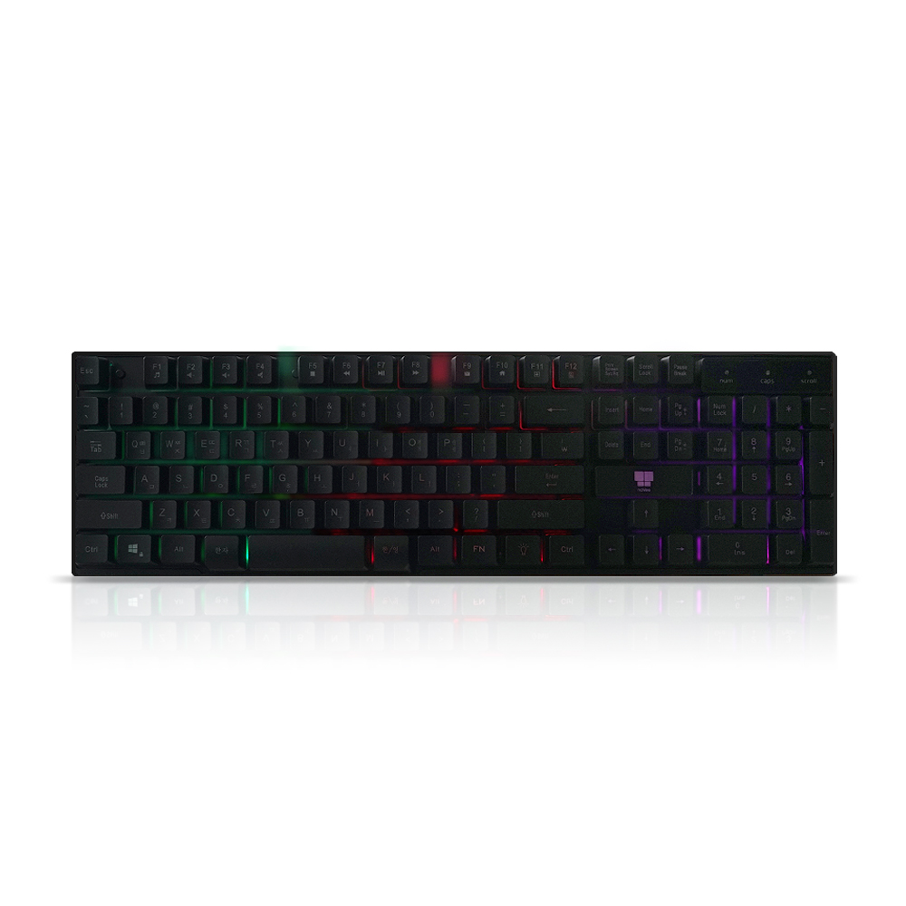 나비 레인보우 RGB 키보드 사무실 가정용 NV143-RKB10U - 상세 이미지 5