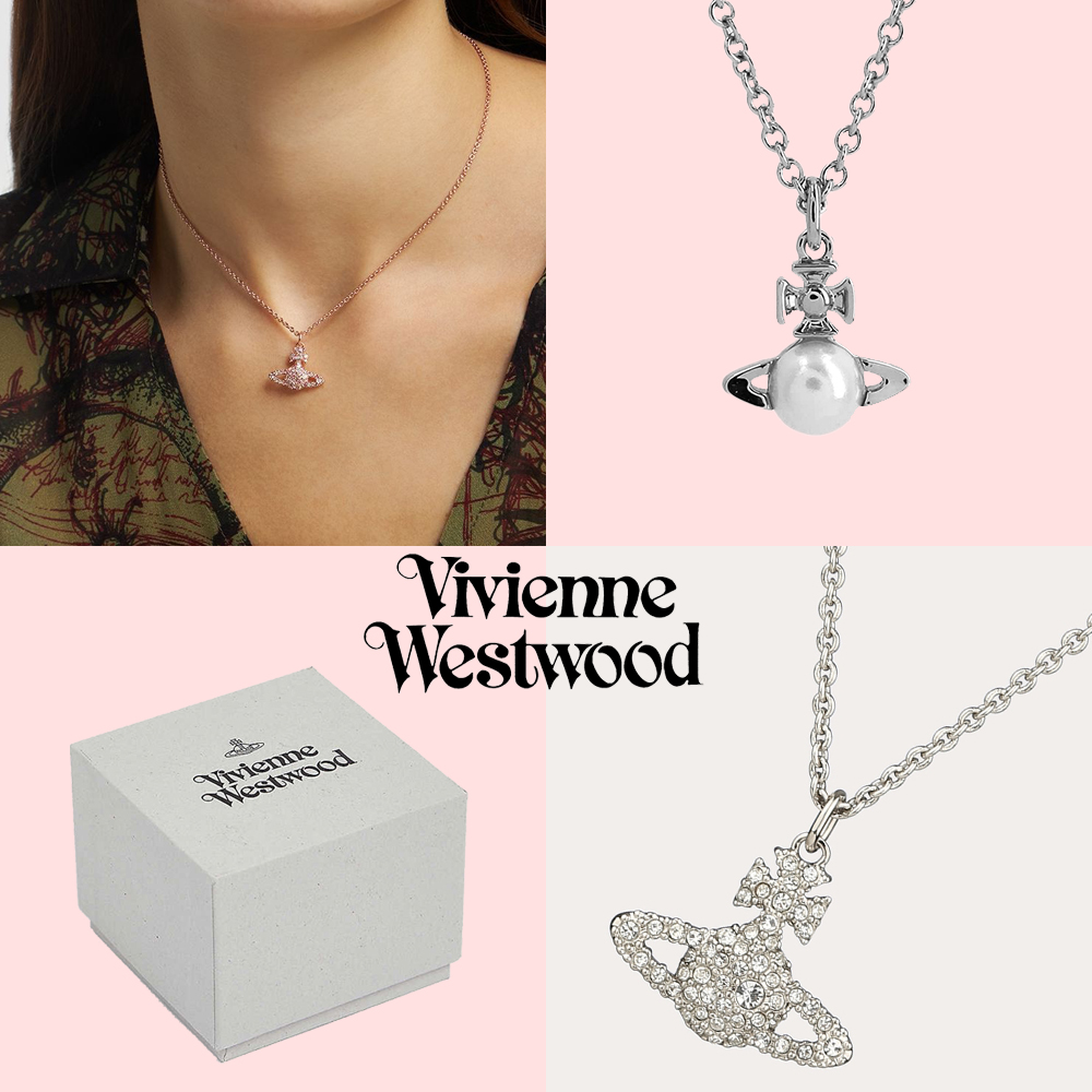 비비안웨스트우드 목걸이 메이페어 진주 미니 바스 릴리프