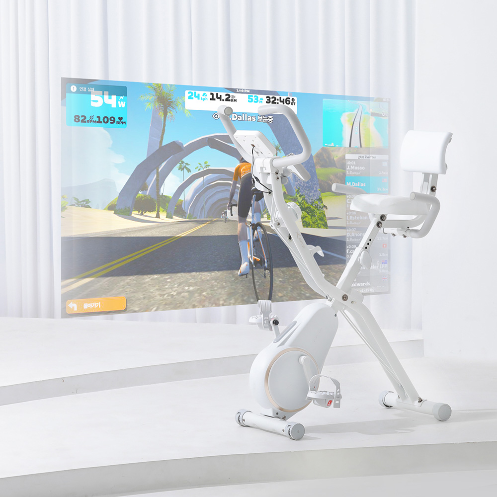숀리 엑스바이크 G9 노바 메타 실내자전거 유산소 운동 기구 가정용 접이식 바이크 헬스 사이클