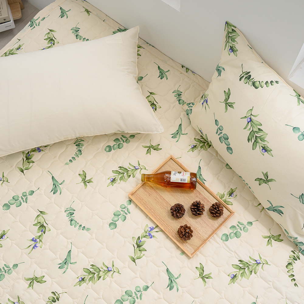 국산 거실 면 카페트 순면 바닥 패드 와일드 플라워 150x200