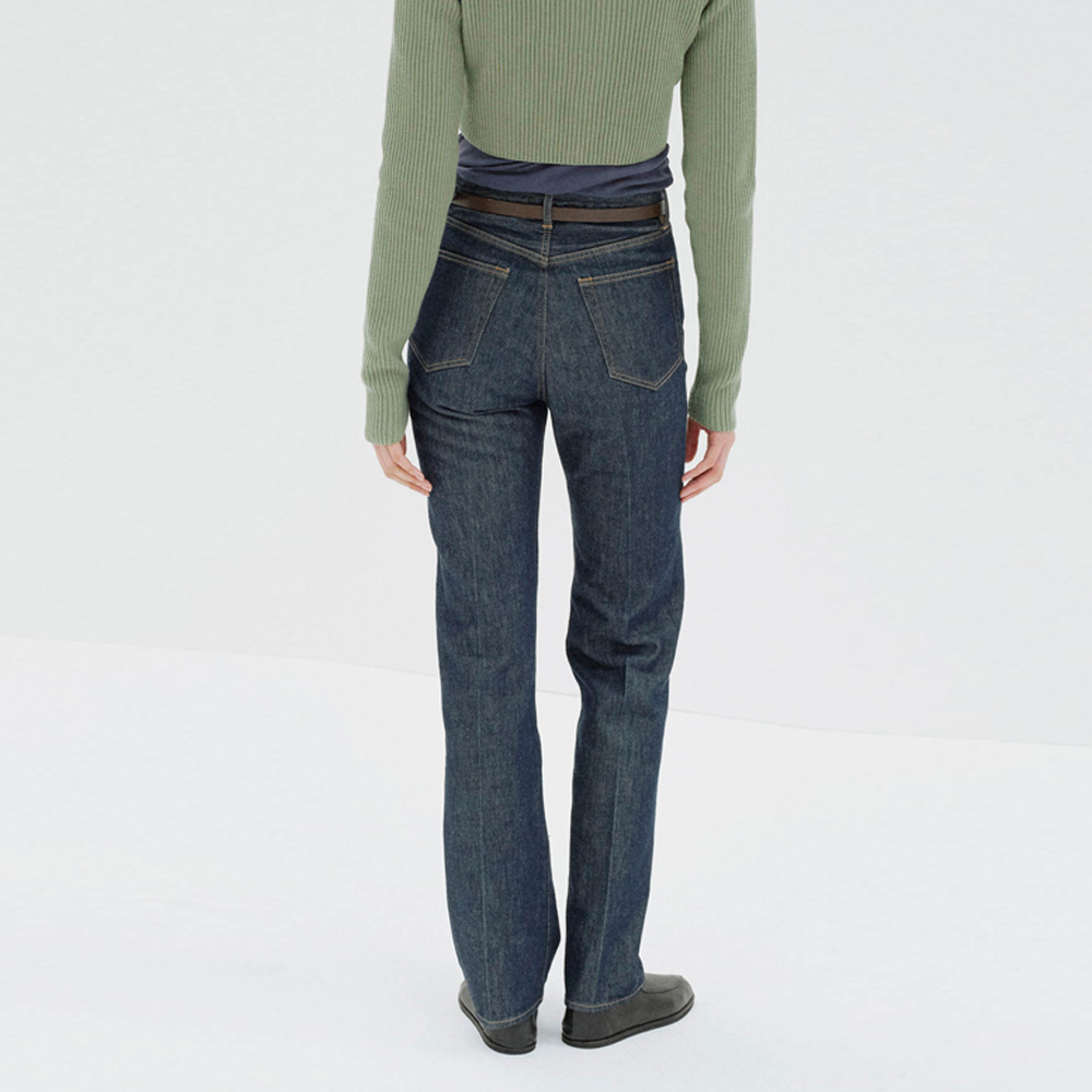 오라리 우먼즈 바지 HARD TWIST DENIM 5P PANTS 25FW - 상세 이미지 4