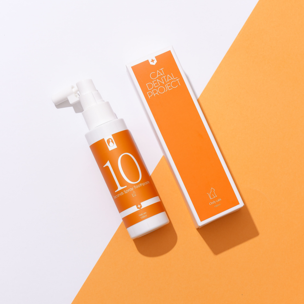 캣디피 고양이 뿌리는 치약 스프레이 CATDP 텐스치약 100ml 치석제거제 치은염 구내염 입냄새 치석 양치질 잇몸