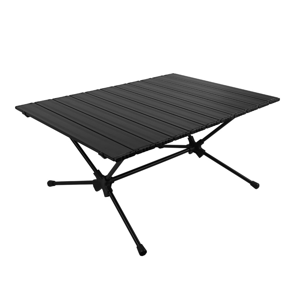 카르닉 캠핑 롤 테이블 RCT-001 높이조절 접이식 경량 휴대용 야외 블랙