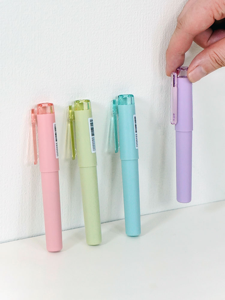 리훈 톤다운캄다운 하이라이터 연한 형광펜 4색 세트 암기펜