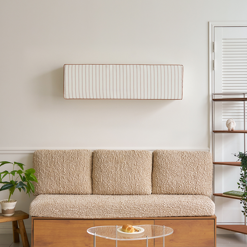 투인원 에어컨커버 에어스판 솔티 가리개 스탠드 원형일반 벽걸이 SS 세트