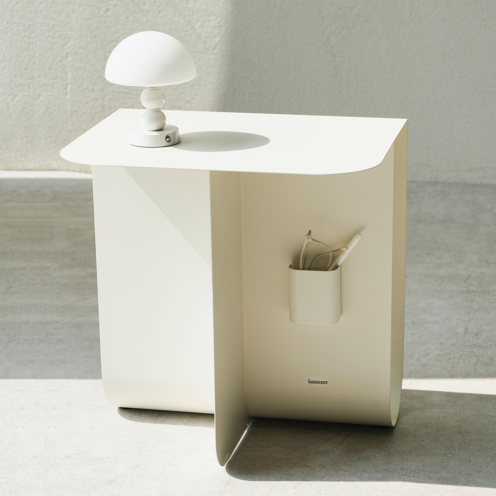 이노센트 포르타 사이드 테이블 보조 소파 간이테이블 i105791 아이보리