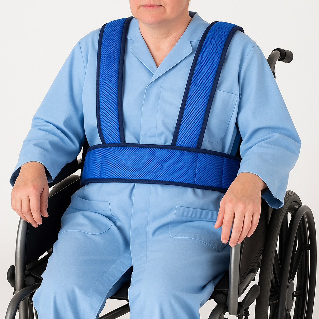 휠체어 안전벨트 낙상방지 환자 휠체어 안전 허리띠 고정벨트