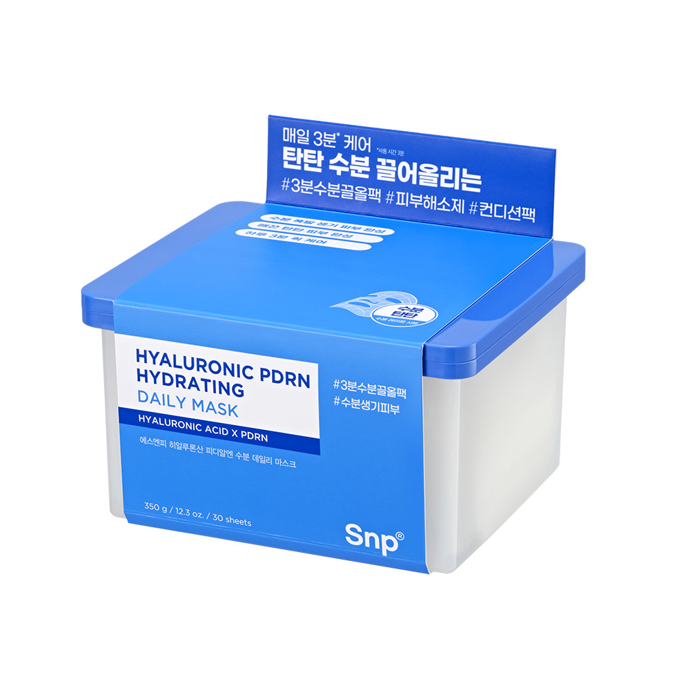 [2개+추가5%포인트] Snp 히알루론산 PDRN 뽑아쓰는 수분 데일리 마스크팩 30매, 2개 이미지 4