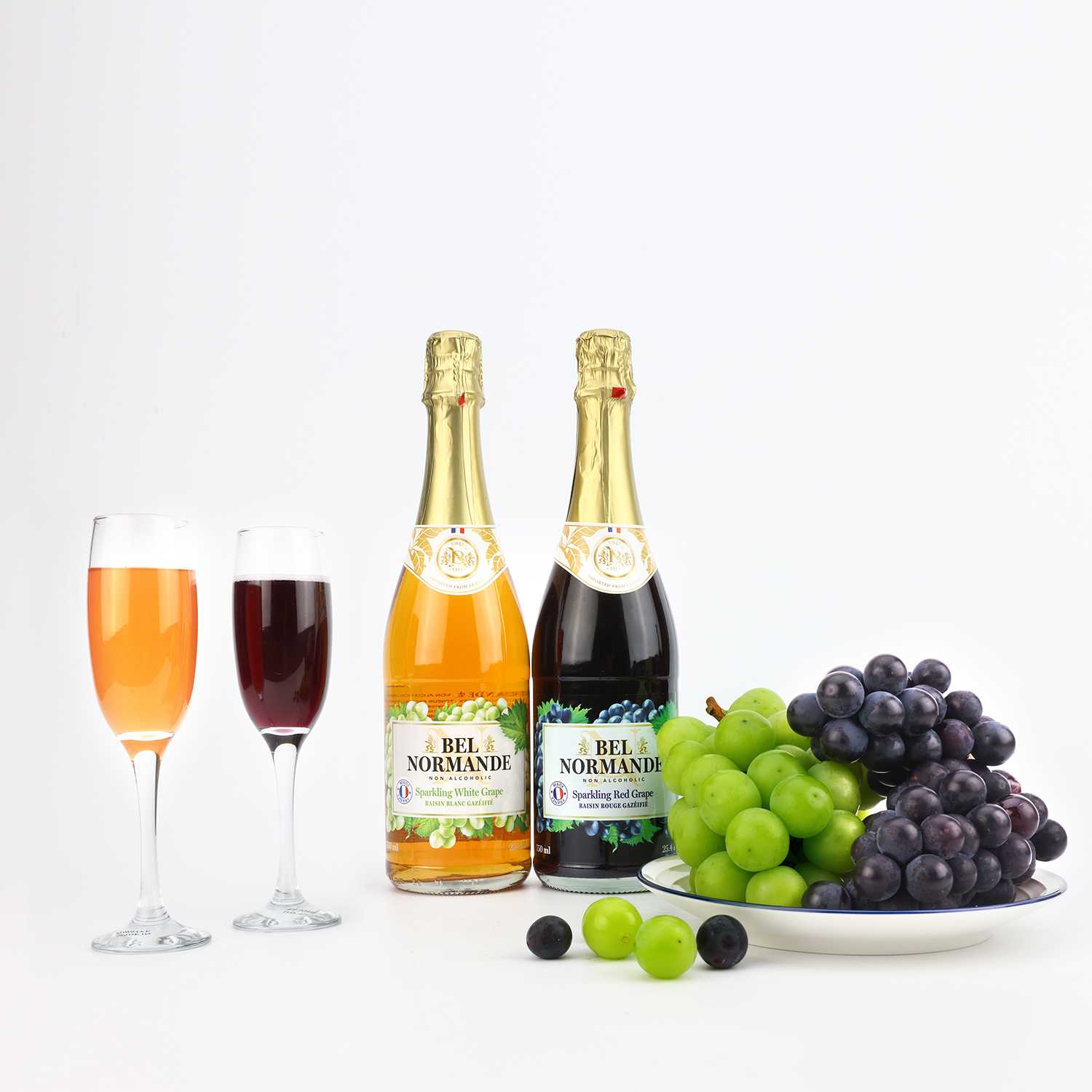벨노르망디 무알콜 스파클링 적포도맛 와인 750ml 프리미엄 논알콜샴페인 논알콜와인 - 상세 이미지 5