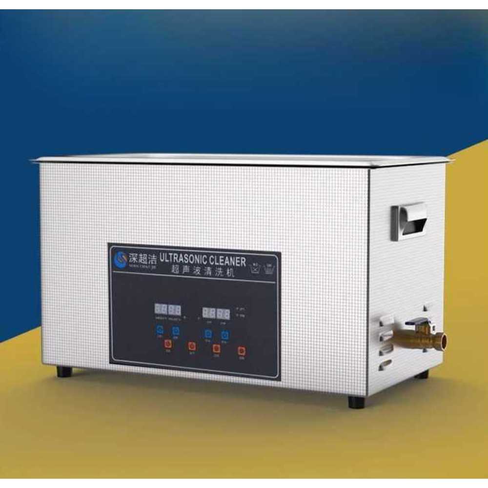 초음파 진동 세척기 부품 보석 시계용 탁상형 세정기 10L(360W/6진동자) - 상세 이미지 3