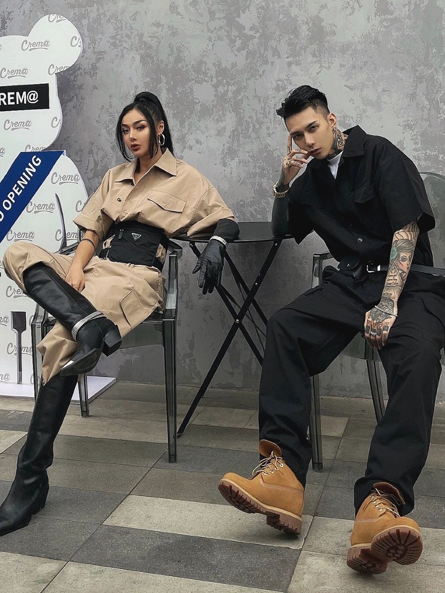 점프슈트 남성 작업복 테크웨어 점프수트 멜빵 블랙 긴바지 XL 83.0-97.5kg - 상세 이미지 2