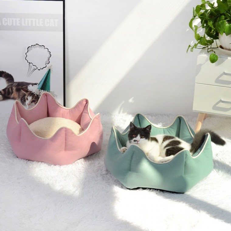 크라운 쿠션방석 꿀잠방석 강아지방석 강아지담요 고양이방석 애완견 반려견방석