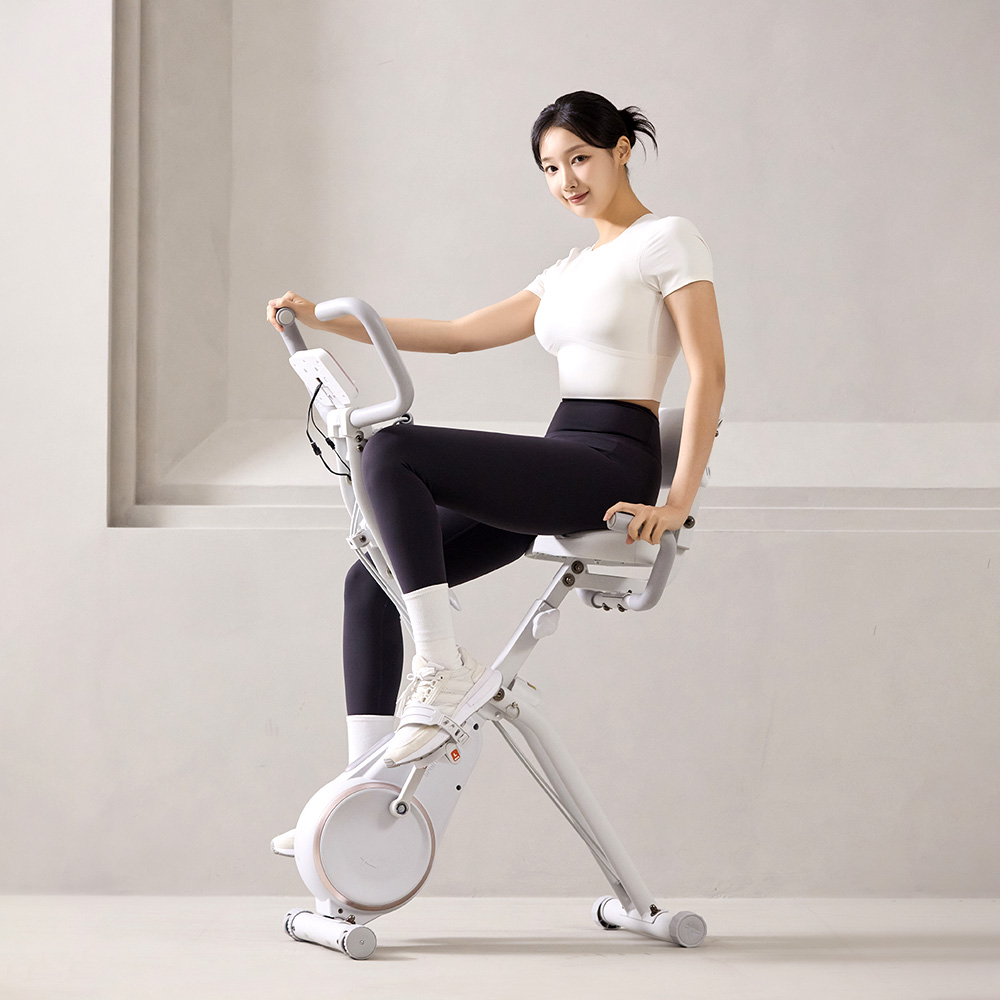 숀리 엑스바이크 G9 노바 메타 실내자전거 유산소 운동 기구 가정용 접이식 바이크 헬스 사이클