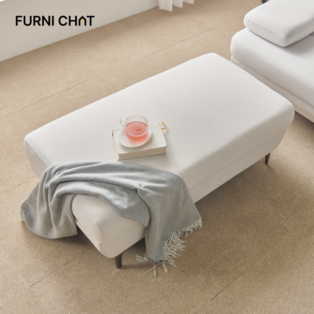 퍼니챗 레이나 5인 코너형 아쿠아텍스 이지클린 기능성 코모도 패브릭 스윙 소파