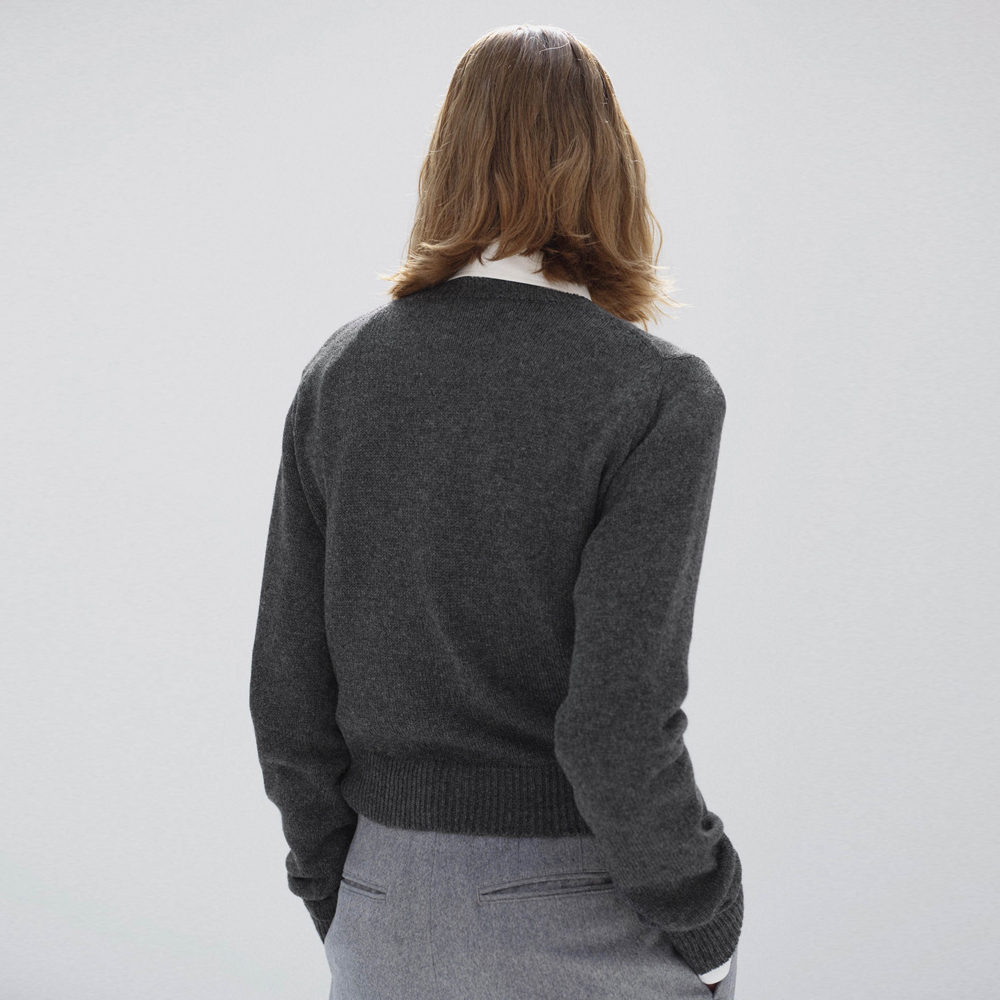 오라리 우먼즈 니트 LIGHT CASHMERE KNIT P/O 25FW - 상세 이미지 2