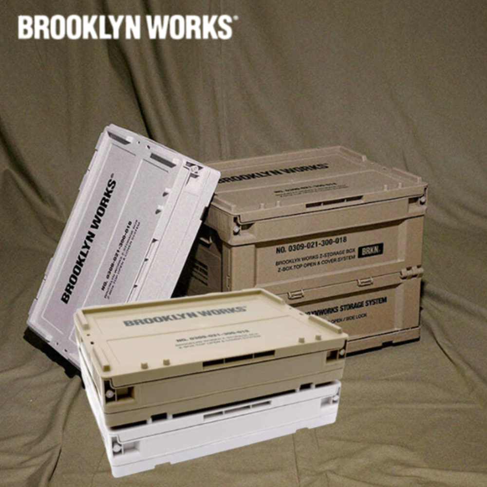 브루클린웍스 폴딩 캠핑 수납박스 Z 박스 20L
