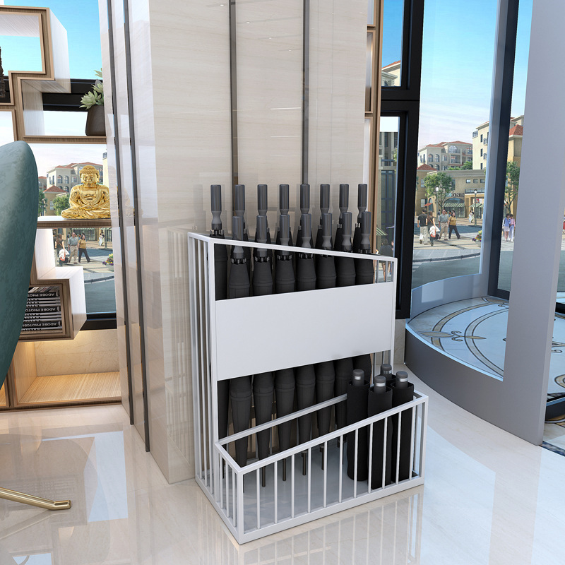 특대형 프리미엄 레터링 철제 엣지 우산꽂이 업소 개업 선물 커스텀 주문제작 카페 학원 식당