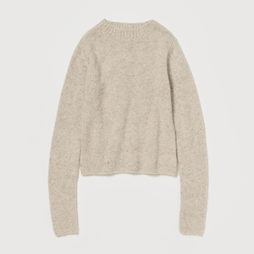오라리 우먼즈 니트 CASHMERE MELANGE KNIT P/O 25FW - 상세 이미지 5
