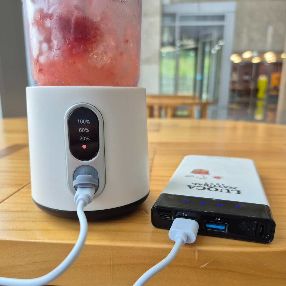 루카 미니믹서기 휴대용 블렌더 500ml 스무디 이유식 캠핑 주방