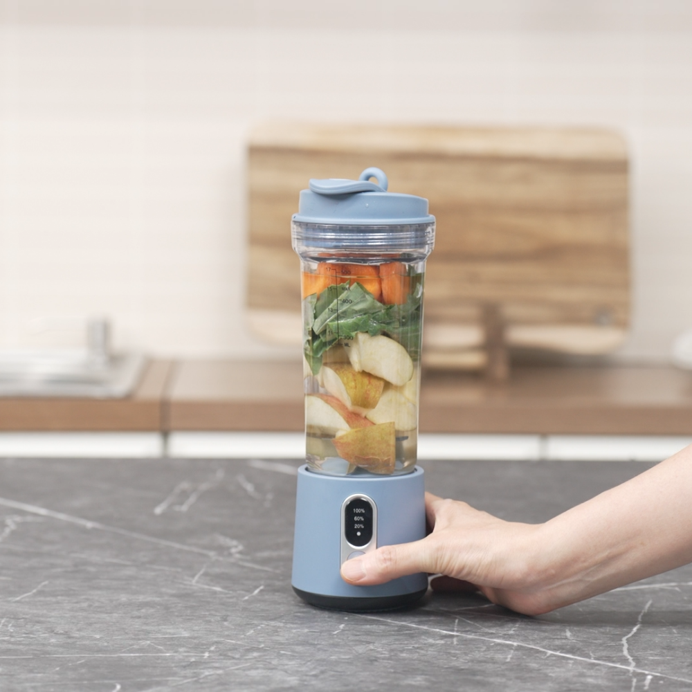 루카 미니믹서기 휴대용 블렌더 500ml 스무디 이유식 캠핑 주방