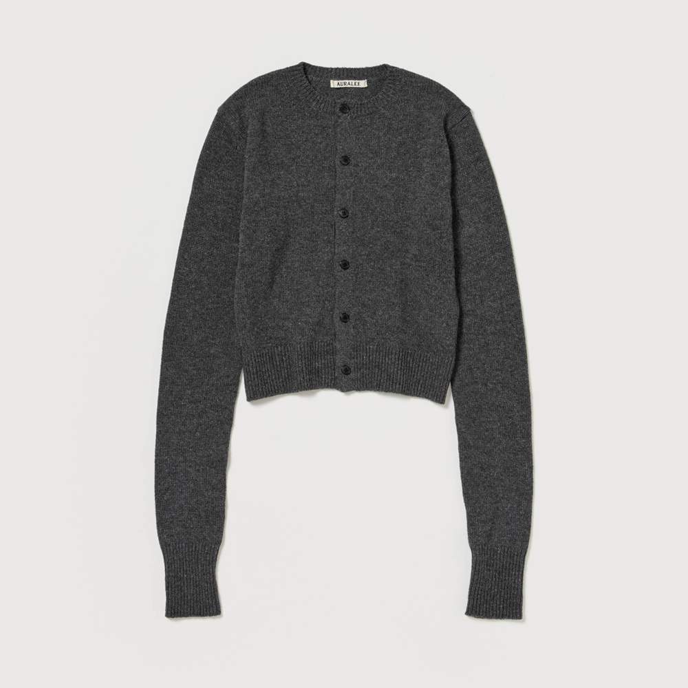 오라리 우먼즈 가디건 LIGHT CASHMERE KNIT CREW-NECK CARDIGAN 25FW - 상세 이미지 3