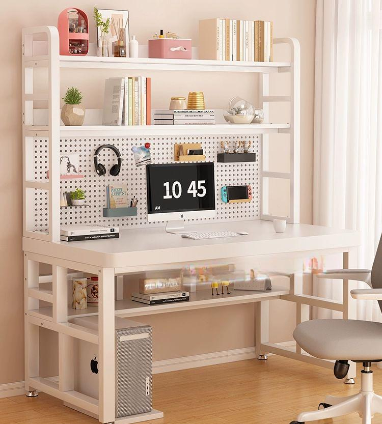 책상 데스크 학생 서재 조립 선반 서랍 넓은 별빛 프레임 16mm E1급 20개 A 120x60x178cm - 상품 이미지
