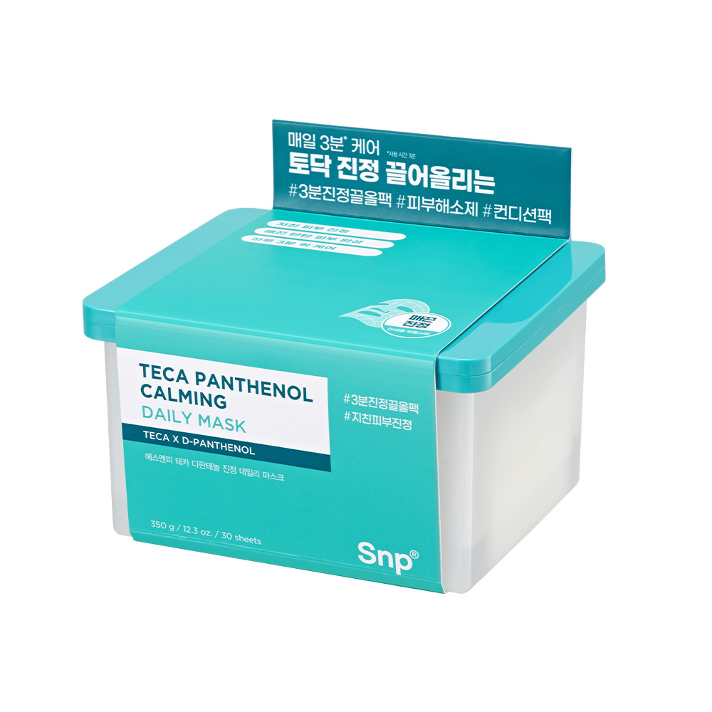Snp 테카 디판테놀 뽑아쓰는 진정 데일리 마스크팩 30매, 1개 이미지 2