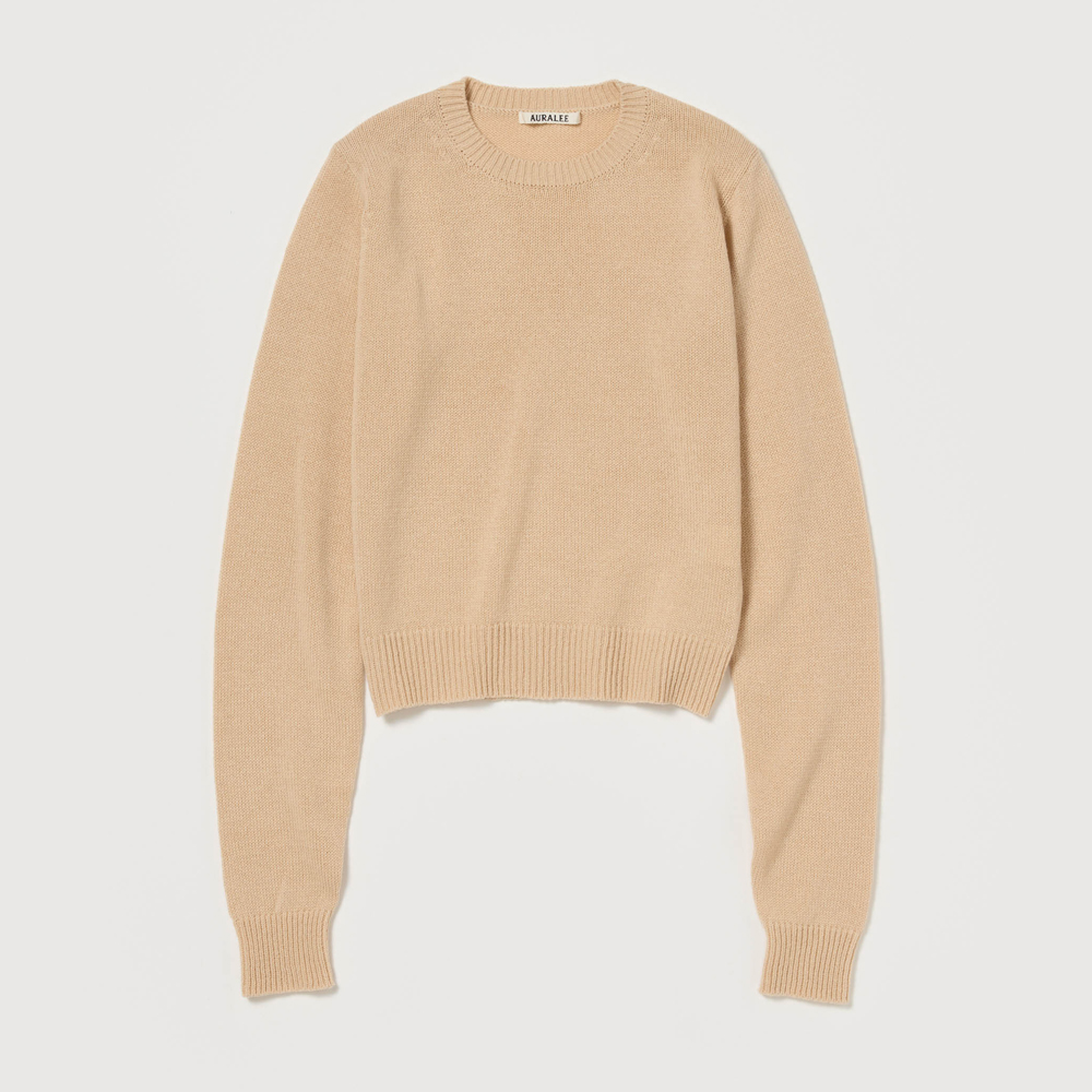 오라리 우먼즈 니트 LIGHT CASHMERE KNIT P/O 25FW - 상세 이미지 4
