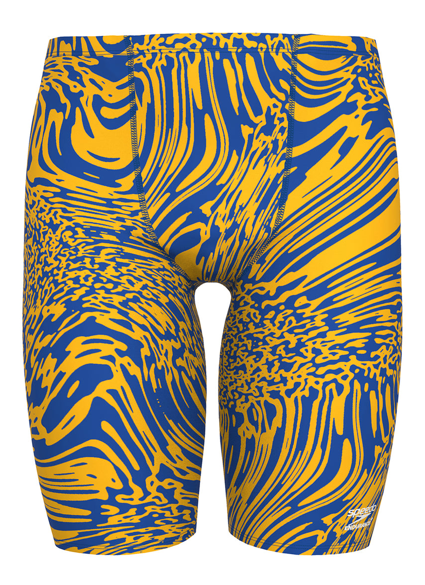 스피도 남성 하이드로캐즘 재머 5부 수영복 Team Royal Blue/Gold, 28 이미지 7