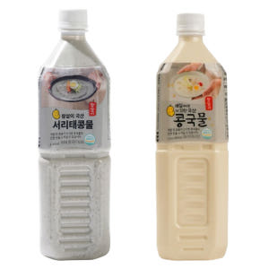 참살이 국산 백태콩물 1L + 서리태 1L 맛있게 먹은 솔직 후기 - 상품 이미지 1