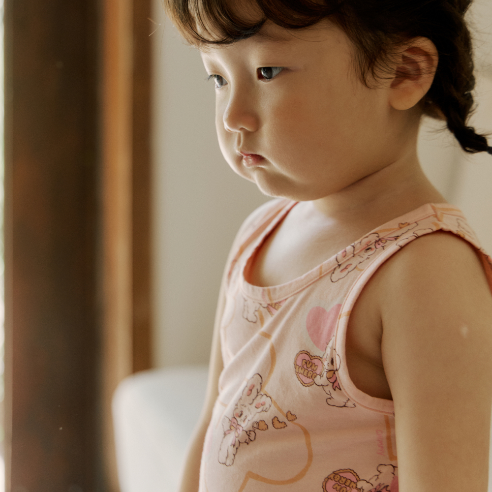 첨이 면 대나무 쿨메쉬 런닝 남여 아동 모음 - 상세 이미지 3