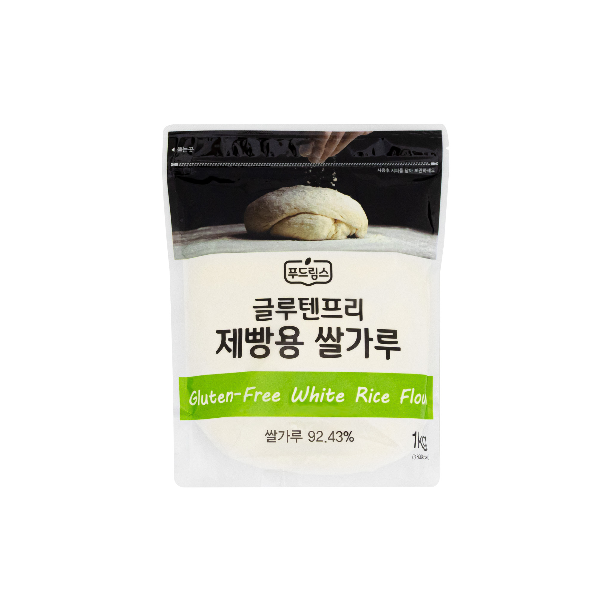 [글루텐프리] Glutenfree 푸드림스 제빵용쌀가루. 밀가루대체 1kg, 1개 - 상품 이미지